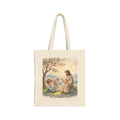 Little Hearts— Come To Me Canvas Grocery & Church Tote (Inspirational Quote)